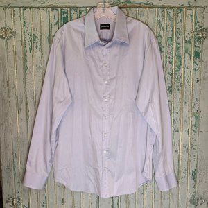 Giorgio Armani Light Blue Button-Up Men's Dress Shirt